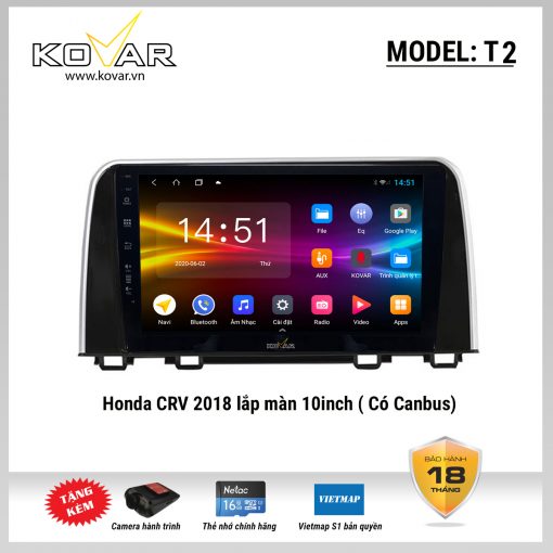 MÀN HÌNH ANDROID Ô TÔ KOVAR T2